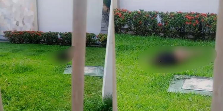 Castig0? Suspeito de furt@r cabos de energia cai m0rt0 em pátio de templo religioso em Manaus; veja