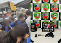 Br1ga generalizada termina com t1r0s e arm@ de fogo e branca apreendidas em Manaus
