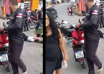 Vídeo: veja o motoqueiro ferid0 em colisã0 hoje à tarde no Cidade de Deus