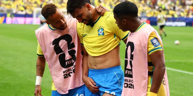 Brasil fica sem Paquetá e Raphina para as oitavas-de-final da Copa