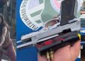 Vídeo forte: blindada saca pist0la Taurus PT 92 de dentro da perseguida no Distrito