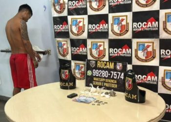 Aviãozinho pego com dr0gas em Manaus reclama da Rocam: ‘não é meu’