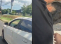 Vídeo: Homem joga tablete de cocaín@ pela janela do carro após perseguiçã0 em Manaus