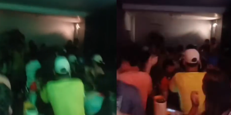 Vídeo: Casa noturna fica destruíd@ druante br1ga com fer1d0 em Manacapuru