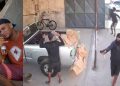 Vídeo forte: veja trio invadindo oficina e pap0cando homem na Rua Amazonas