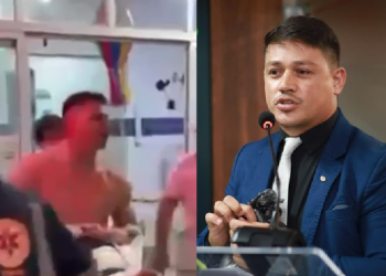 Vídeo: Vereador é bal3ado e assessor m0rre em ataqu3 a tir0s em frente a UPA durante live