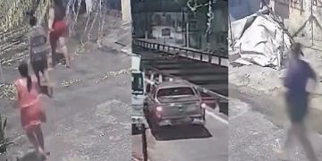 Vídeo: carro invade rua da Copa e artr0pela pelo menos quatro pessoas