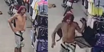 Vídeo: homem furta bag de entregador em loja da esposa de pastor e foge correndo em Manaus