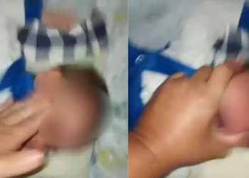 Vídeo mostra mãe agredindo bebê de 5 meses para pressionar pai a enviar dinheiro da pensão