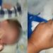 Vídeo mostra mãe agredindo bebê de 5 meses para pressionar pai a enviar dinheiro da pensão