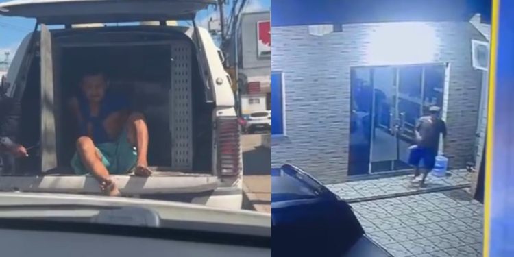 Vídeo: No Valparaíso, homem invade casa, tenta atacar moradora com faca e acaba solto após prisão