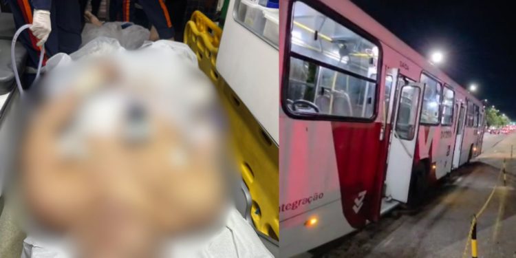 Criminosos ass4ltam ônibus da linha 418; dois são presos e um acaba b4lead0