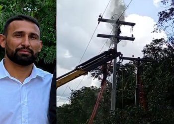 Trabalhador não resiste após ficar três dias internado após descarga elétrica no Amazonas