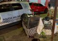'Est*pr4d0r': Homem é deixado morto em carrinho de supermercado com bilhete na Compensa