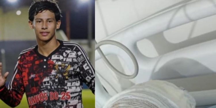 Garoto baleado na cabeça em Maués foi alvo de ataque motivo por ciúmes, diz familiar