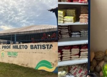Alunos convivem com fezes de animais e problemas estruturais em escola de Itapiranga; MP investiga
