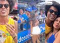 ‘Panquequinha’ e Breno chegam em Parintins para prestigiar Marciele Albuquerque