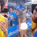‘Panquequinha’ e Breno chegam em Parintins para prestigiar Marciele Albuquerque