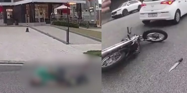 Vídeo mostra PM atirando em homem e depois implorando: ‘não morre, por favor’