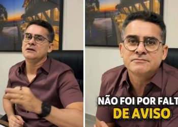 David Almeida comete crime eleitoral e TRE manda ele apagar vídeo pedindo votos