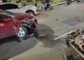 Motociclista é socorrido em estado grave após colisão frontal com carro em Adrianópolis