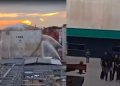 Correria e fumaça: vídeo registra trabalhadores deixando fábrica às pressas após vazamento de gás em Manaus