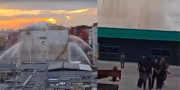 Correria e fumaça: vídeo registra trabalhadores deixando fábrica às pressas após vazamento de gás em Manaus