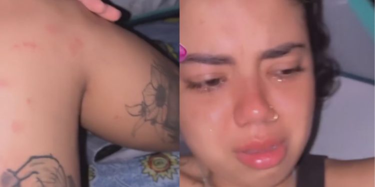Vídeo: Influencer Thayane Smith, criticada por deixar amigo em trilha, chora após ataque de carapanãs