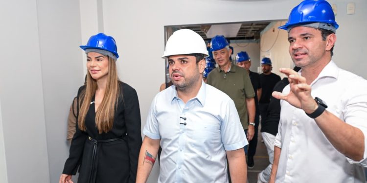 Governador Roberto Cidade acompanha obras de revitalização do SPA e Maternidade Chapot Prévost