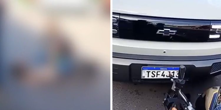 Vídeo forte: pai entra em pânico ao ver filho de 6 anos cair da moto e m0rrer em Manaus: ‘Senhor, porque?’