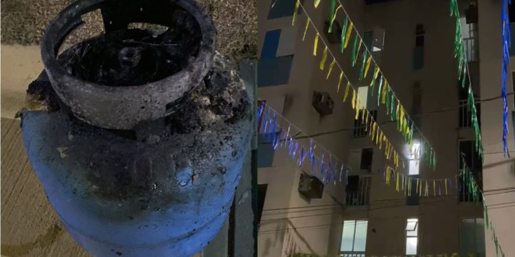 Moradores se assustam após princípio de incêndio em um apartamento do Residencial Manauara 2