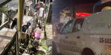 Vídeos: Após sequência de t1r0s, homem é encontrado m0rt0 no beco da ‘Jaquira’, em Manaus
