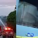 Bombeiros estão há mais de 41 horas resfriando tanque do gás que vazou em Manaus