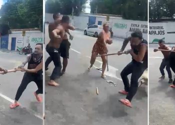 Vídeo: mulher, vulgo “buchudo” e até cachorro vão pra p0rrada em Manaus