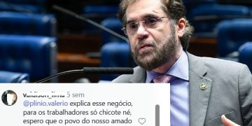 Plínio Valério já gastou mais de R$ 3 milhões em autopromoção do mandato no Senado