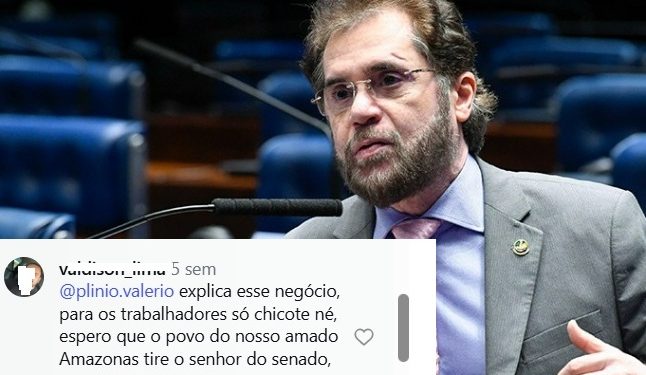 Plínio Valério já gastou mais de R$ 3 milhões em autopromoção do mandato no Senado