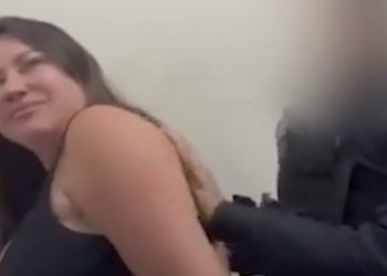 Vídeo: servidora embriagada tenta enquadrar polícia e vai parar no xilindró no Distrito 