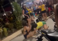 Vídeo: Mulheres ‘encachaçadas’ disputam o mesmo homem na p0rrad@ em praça de Itacoatiara