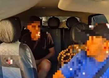 Vídeo: motorista de app chama a polícia ao ver passageiro se masturband0 dentro do carro