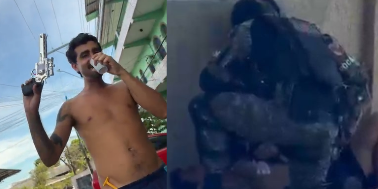 Vídeo: Jovem bal2ad0 pela Rocam seria esquizofrênico e andava com arm@s de brinquedo