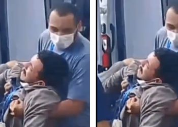 Vídeo: mais um trabalhador é atendido às pressas após respirar gás em Manaus