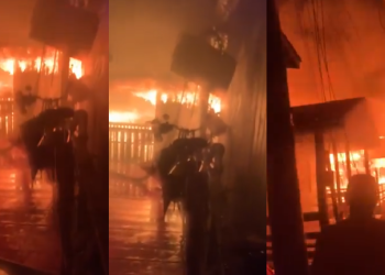 Vídeo: Idosa m0rr3 carb0nizada e homem fica ferid0 em incêndio no Careiro da Várzea