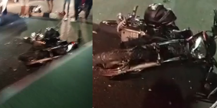 Vídeo: No Educandos, condutor é pr3s0 após atr0pelar motociclista que foi lançado por metros