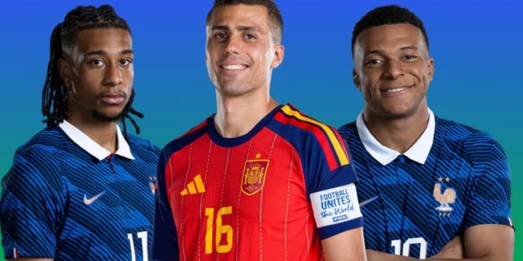 Semifinal da Copa coloca frente a frente ataque da França contra super defesa da Espanha