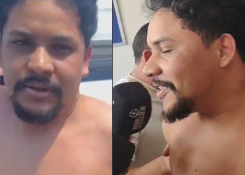 Agi0ta que se passava por int3grante do CV e disse que ia m3tralh@r viatura do TJAM é pres0