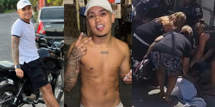 Vídeo: família entra em estado de choque ao ver motoqueiro m0rto em Manaus