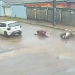 Vídeo mostra motorista atingindo motociclista grávida e não prestando s0c0rro em Manaus; veja