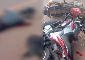 Vídeos: Colisã0 entre motocicletas deixam um m0rt0 na pista na AM-070 e outro ferid0