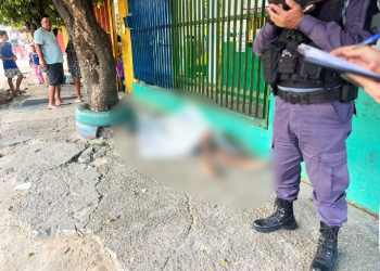 Perto de escola municipal, homem é encontrado m0rt0 no bairro Armando Mendes