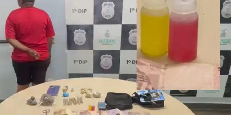 Mulher é presa com dr0gas e óleo ungido na balsa do Centro de Manaus